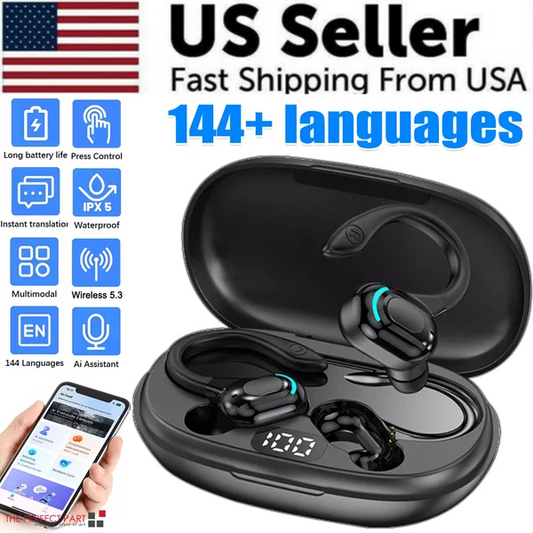 Real-Time Translation Earbuds (144 Languages)