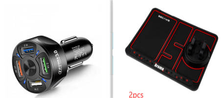 4-in-1 Retractable Car Charger