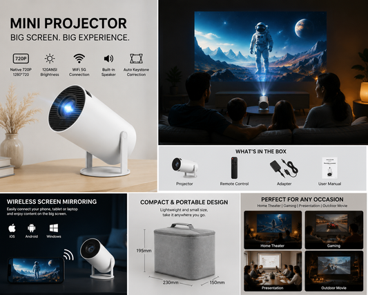 Barrel Machine Hy300 Smart AnzhuoHD Projection Screen Home Recommend Projector