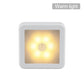 Mini Motion Sensor LED Night Light - Wireless, Rechargeable