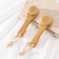 Wooden Jawline Massage Brush