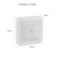Mini Motion Sensor LED Night Light - Wireless, Rechargeable