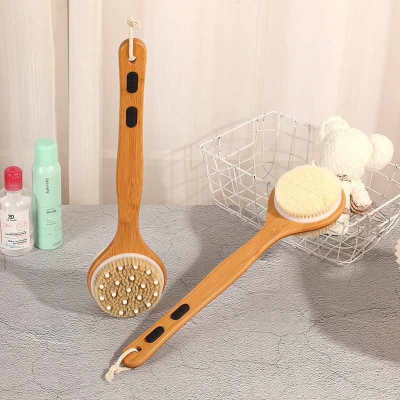 Wooden Jawline Massage Brush