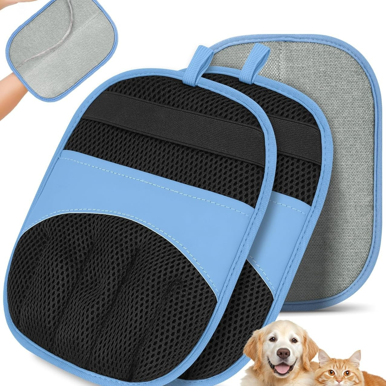 Pet Grooming & Deshedding Glove