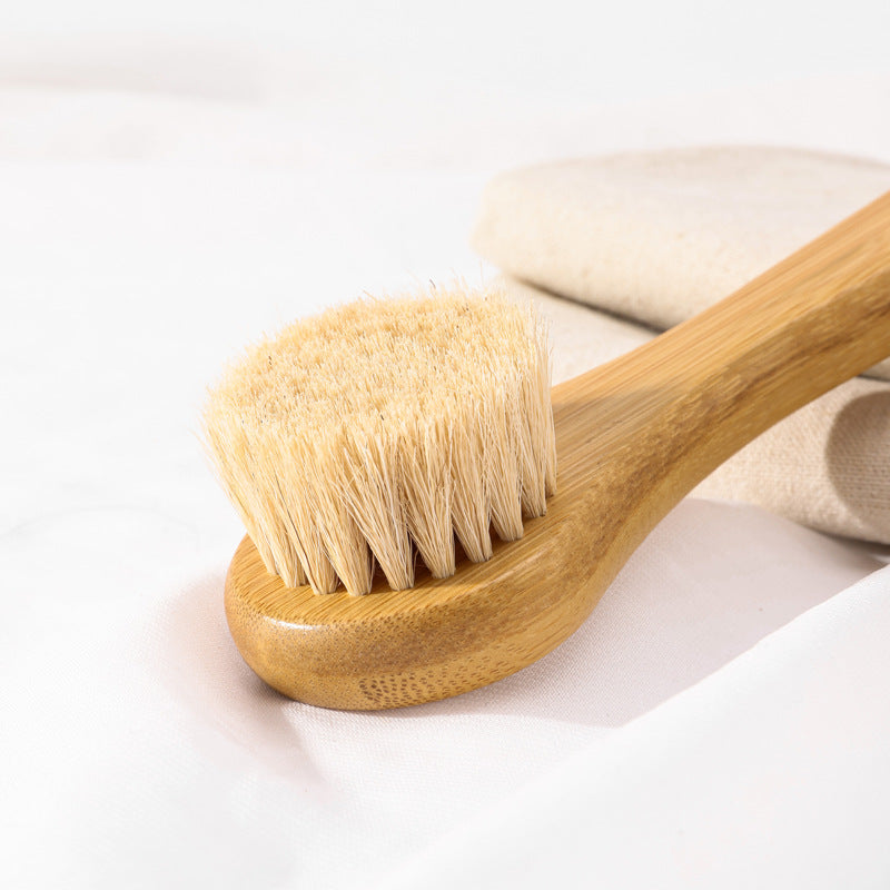 Wooden Jawline Massage Brush