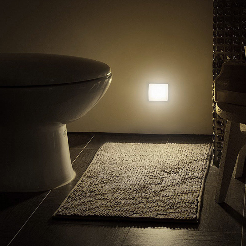 Mini Motion Sensor LED Night Light - Wireless, Rechargeable