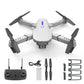 Drone Aerial Photography HD 4K Dual Camera Remote Control Airplane Toy-Black