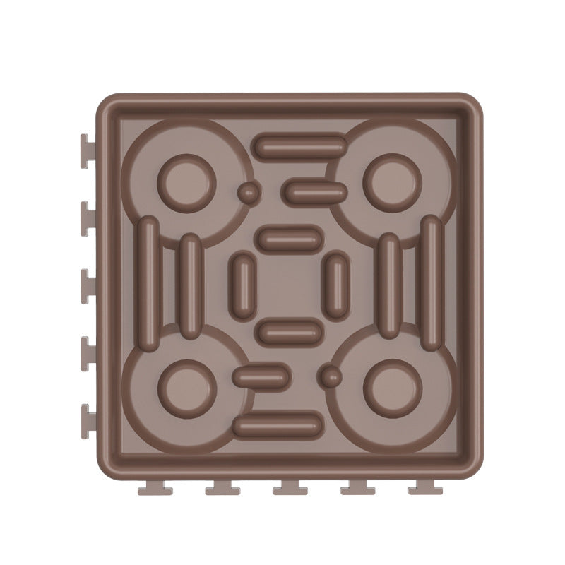 Stress-Relief Lick Mat Slow Feeder Bowl