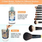 Electric Makeup Brush Cleaner & Dryer Spinner Set