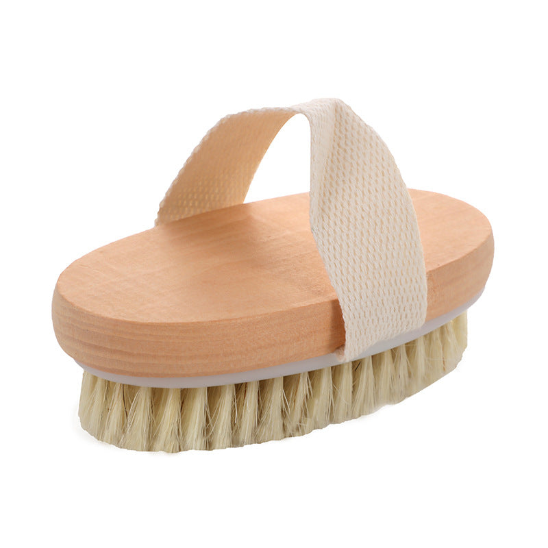 Wooden Jawline Massage Brush