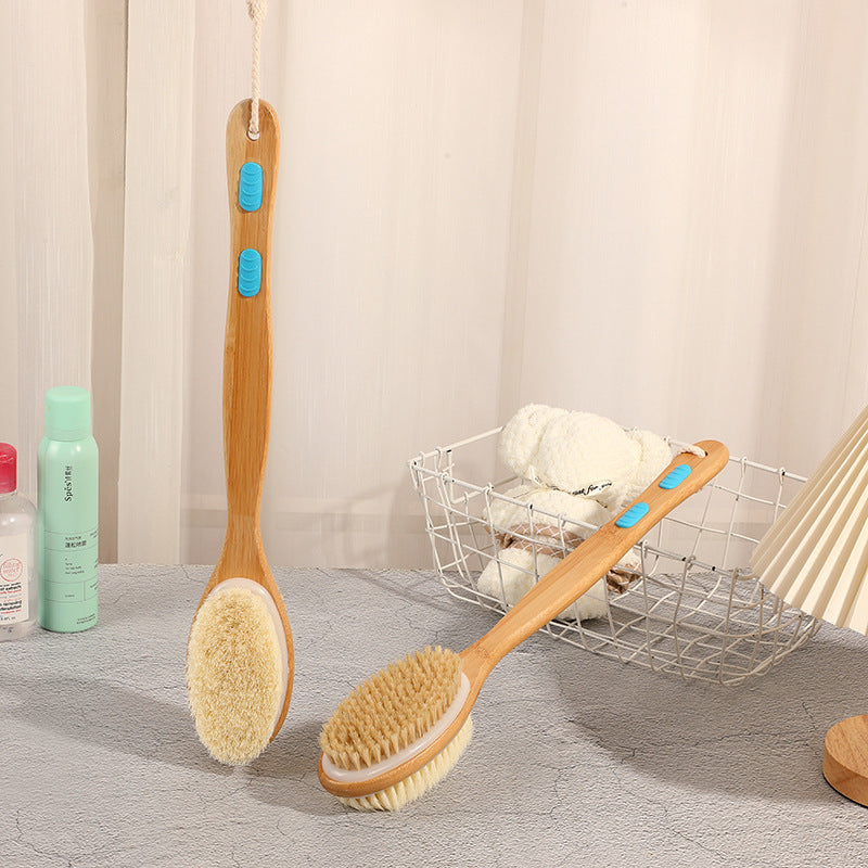 Wooden Jawline Massage Brush