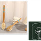 Wooden Jawline Massage Brush