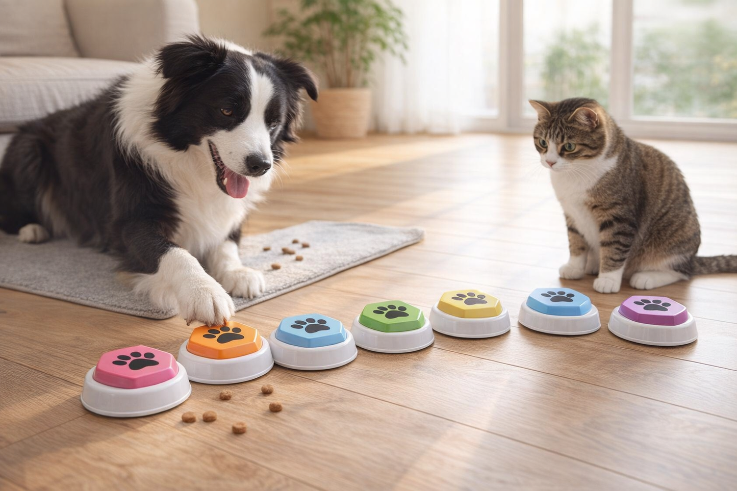 Pet Training Communication Buttons Set