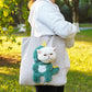 Bee Out Cute Canvas Pet Bag-Dinosaurs-M