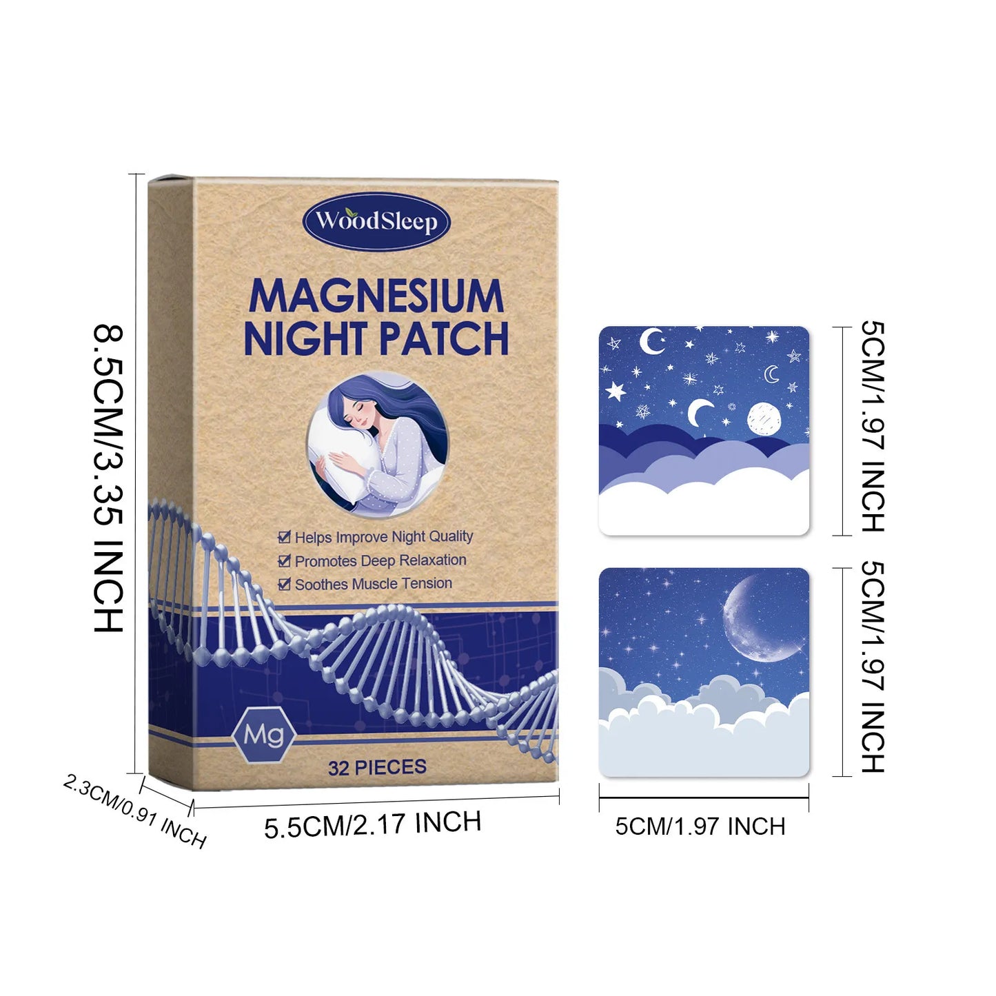 Sleep Patch Herbal Fragrance Soothing Aid To Sleep