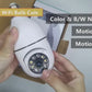 WiFi CAMERA 1080P Bulb 4X Zoom Camera E27 Home 5GWiFi Alarm Monitor