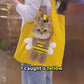 Bee Out Cute Canvas Pet Bag-Dinosaurs-M